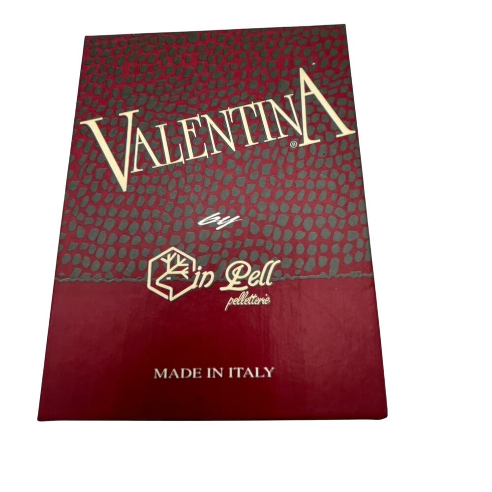 Valentina In Pell Made in Italy Men’s Genuine Pebbled Leather Bifold Wallet Luxe